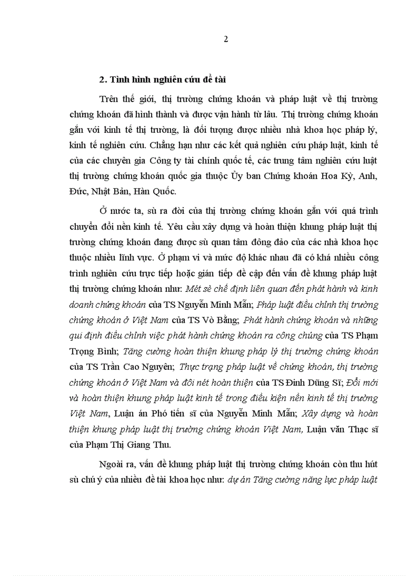 image for page Các qui định của pháp luật về sự hình thành và hoạt động của thị trường chứng khoán ở Việt Nam
