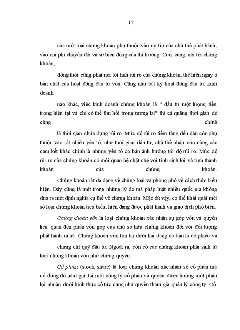 image for page Các qui định của pháp luật về sự hình thành và hoạt động của thị trường chứng khoán ở Việt Nam