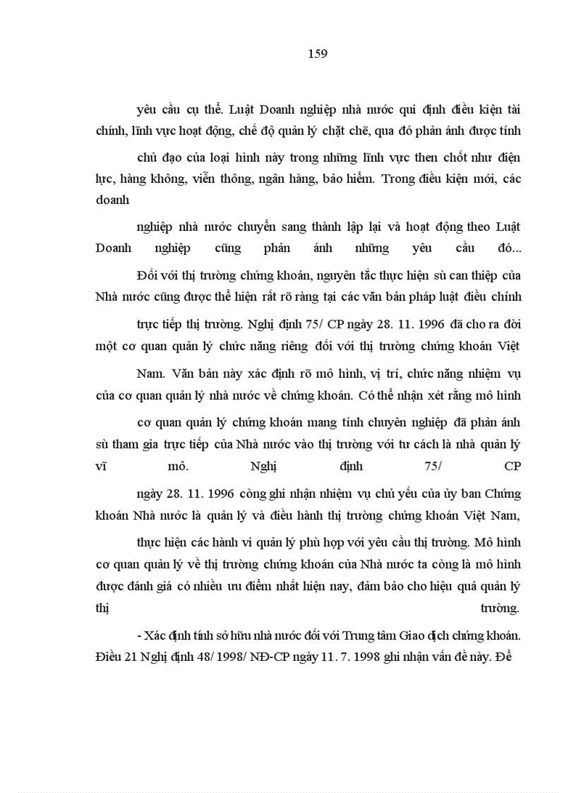 image for page Các qui định của pháp luật về sự hình thành và hoạt động của thị trường chứng khoán ở Việt Nam