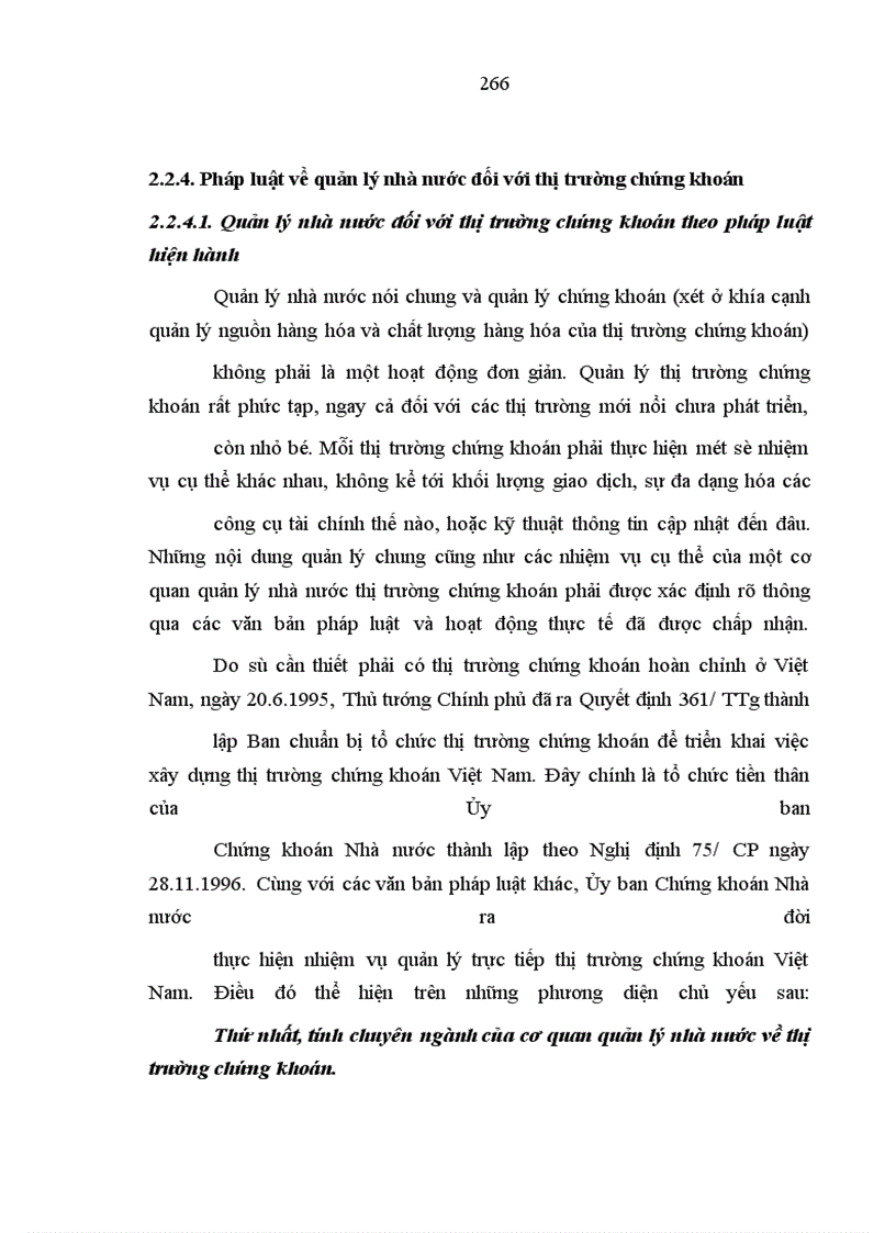 image for page Các qui định của pháp luật về sự hình thành và hoạt động của thị trường chứng khoán ở Việt Nam