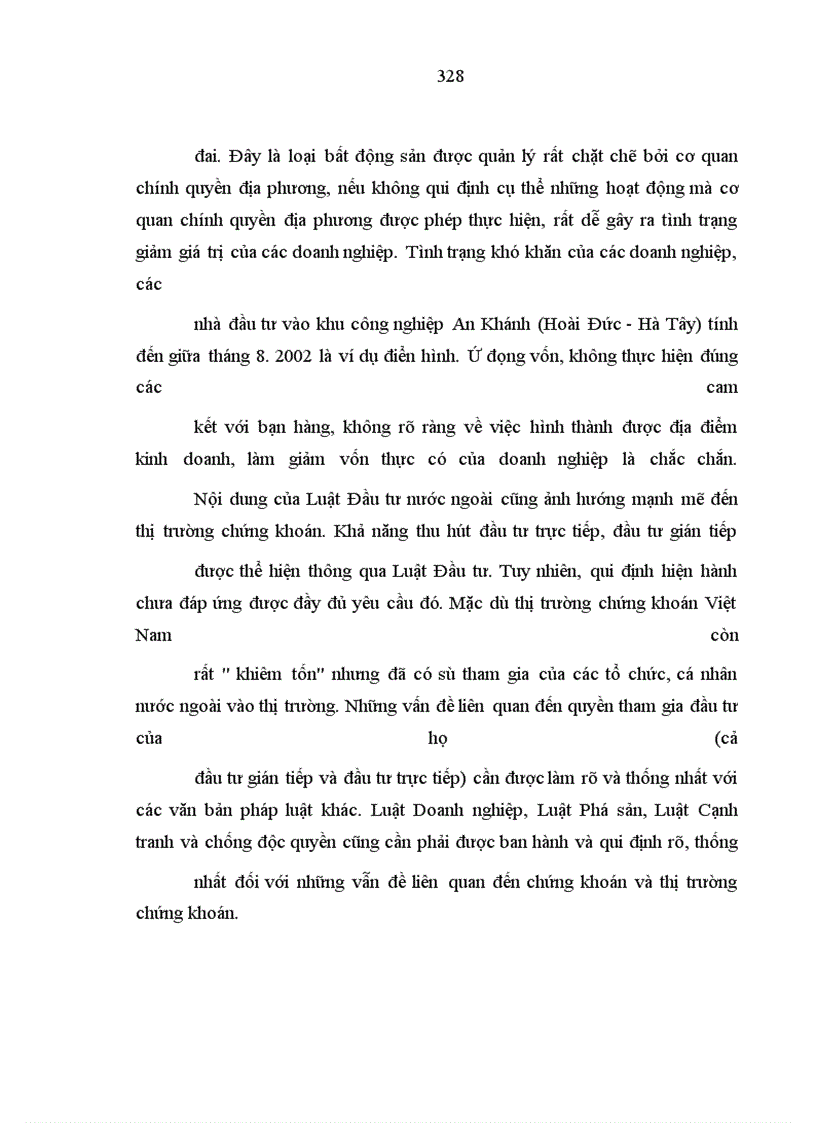 image for page Các qui định của pháp luật về sự hình thành và hoạt động của thị trường chứng khoán ở Việt Nam