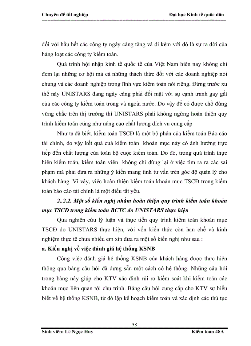 image for page Hoàn thiện kiểm toán khoản mục Tài sản cố định trong kiểm toán báo cáo tài chính tại công ty TNHH Kiểm toán quốc tế Unistars
