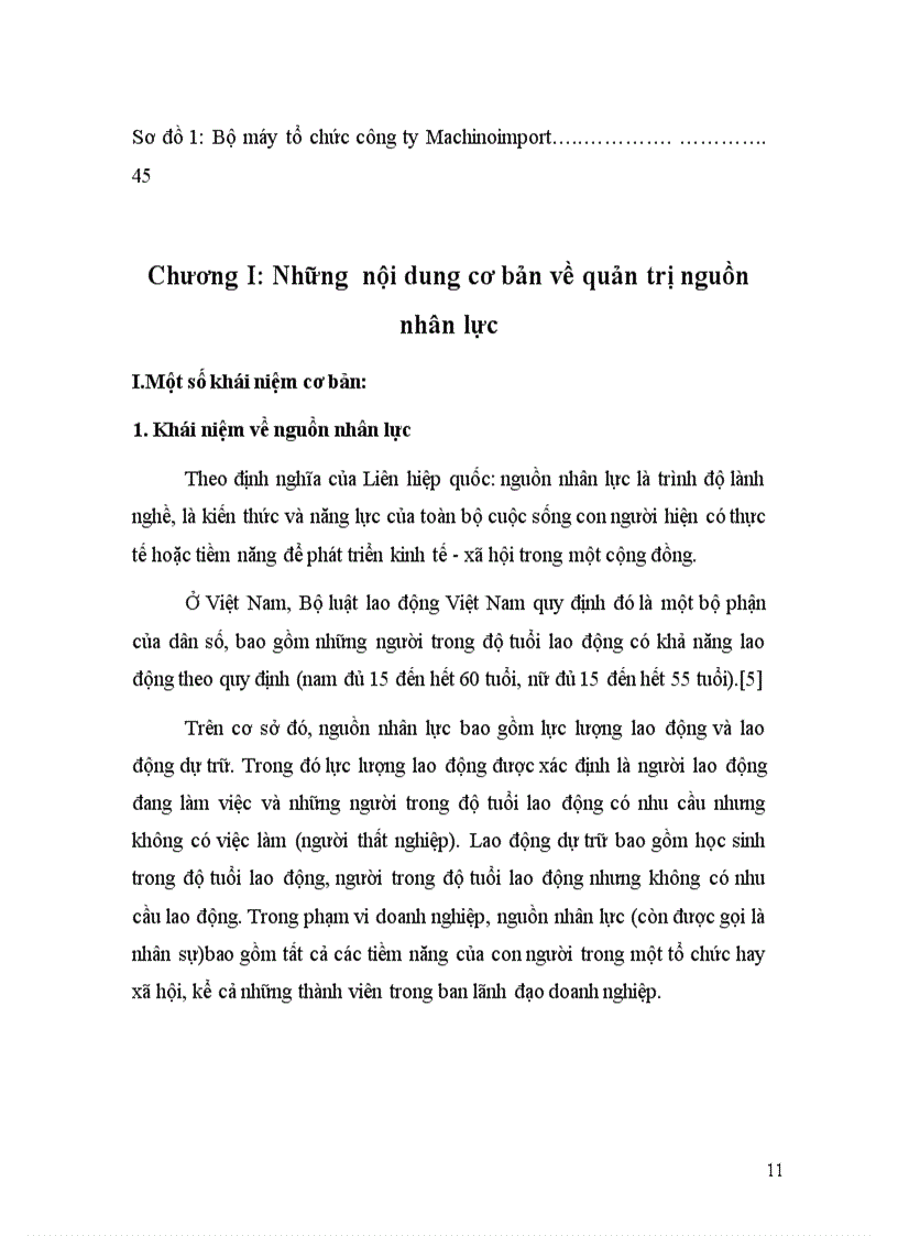 image for page Thực trạng công tác quản trị nguồn nhân lực tại công ty Machinoimpor