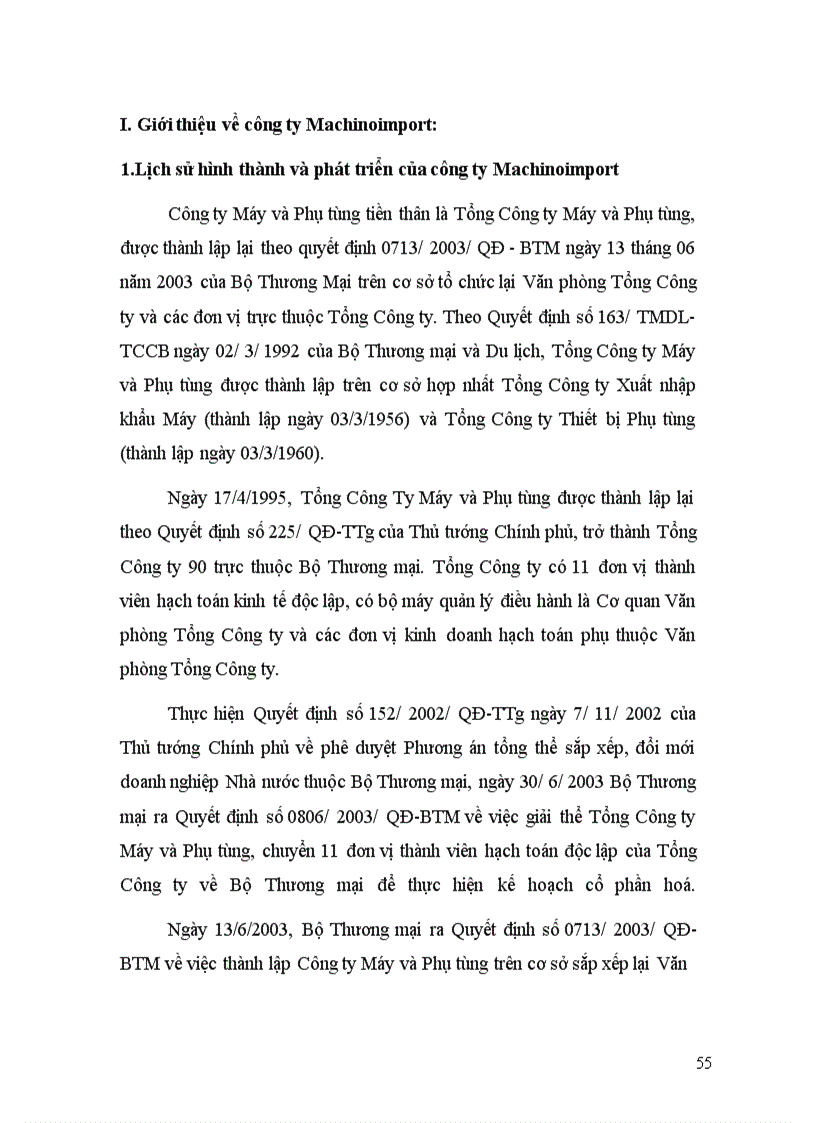 image for page Thực trạng công tác quản trị nguồn nhân lực tại công ty Machinoimpor