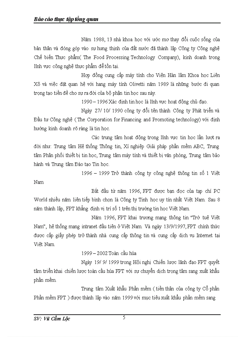 image for page Phân tích và đánh giá tình hình kinh doanh của công ty FPT.