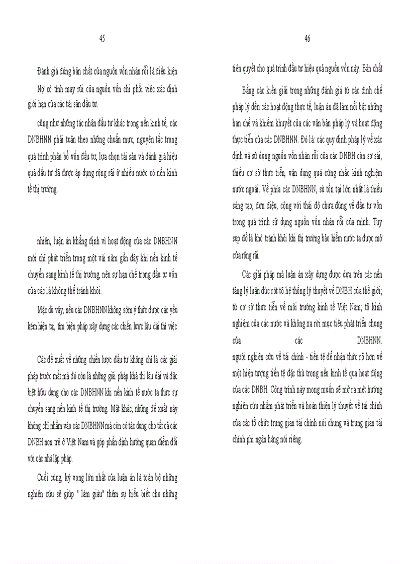 image for page Vấn đề lý luận về tài chính các DNBH nói riêng và những tổ chức tài chính trung gian phi ngân hàng nói chung trong điều kiện nền kinh tế thị trường