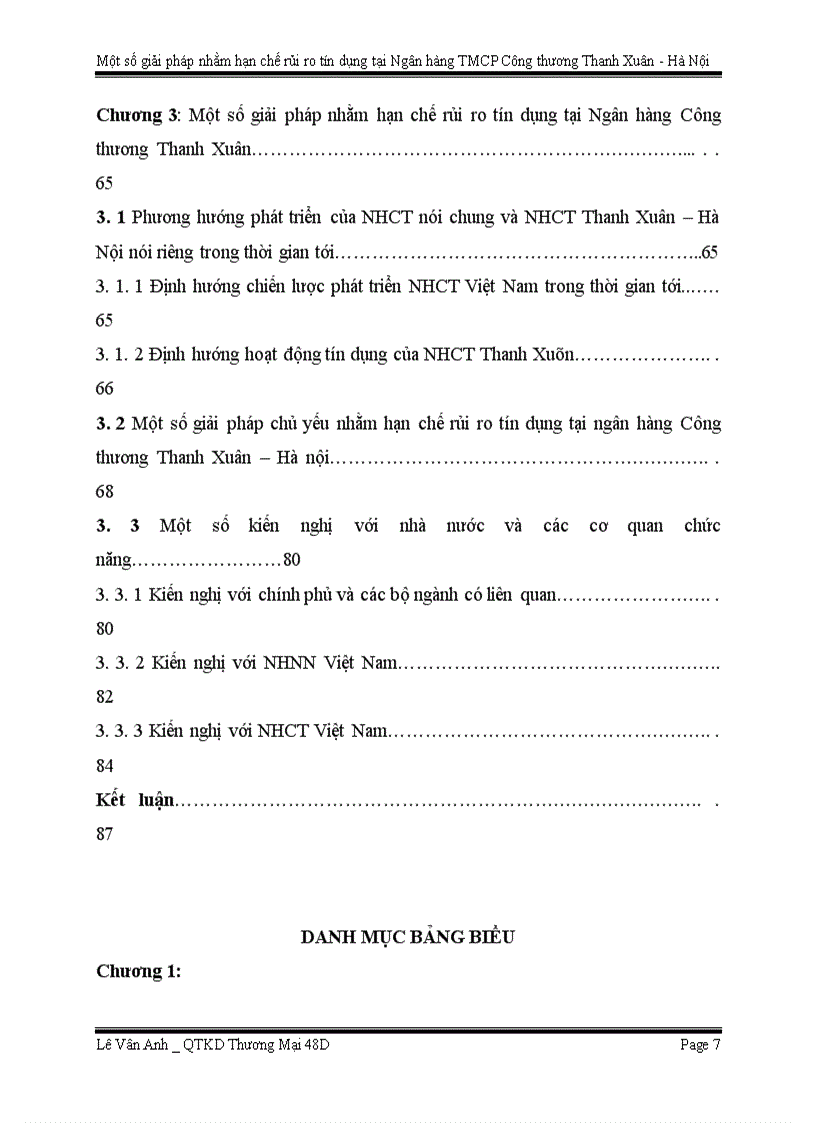image for page Một số giải pháp nhằm hạn chế rủi ro tín dụng tại Ngân hàng TMCP Công thương Thanh Xuân – Hà Nội