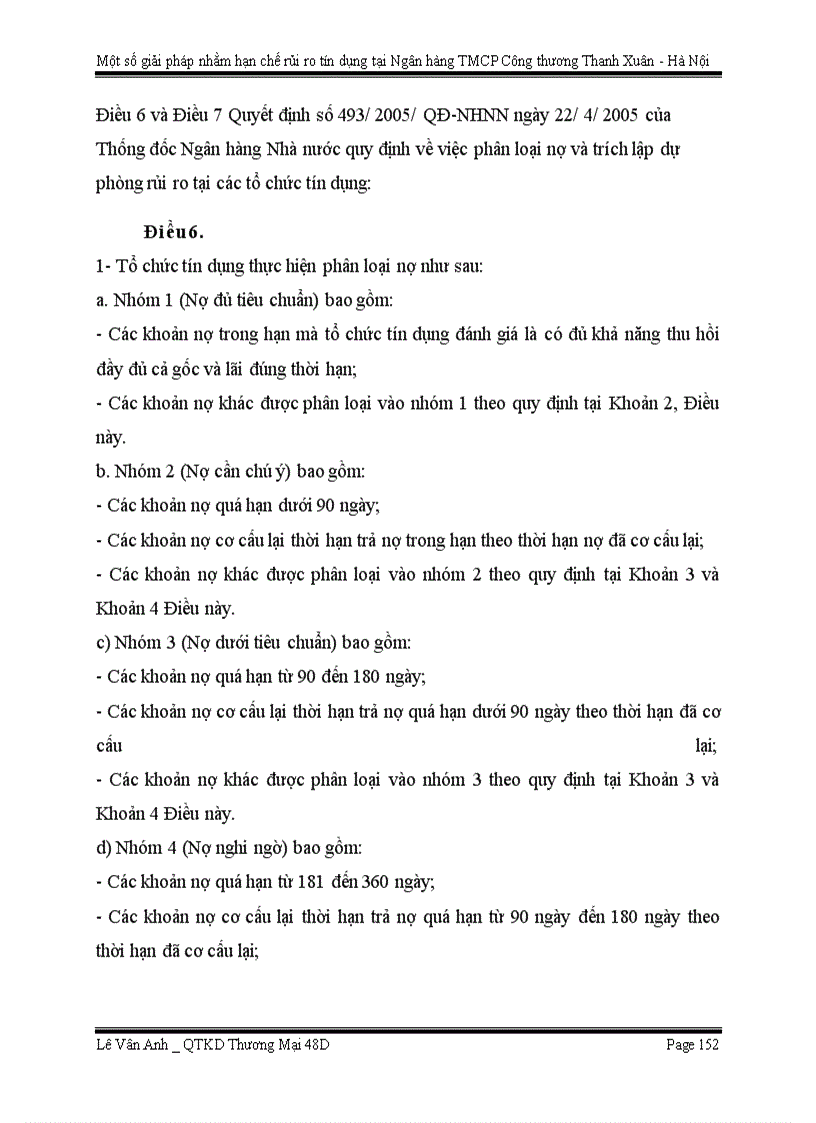 image for page Một số giải pháp nhằm hạn chế rủi ro tín dụng tại Ngân hàng TMCP Công thương Thanh Xuân – Hà Nội