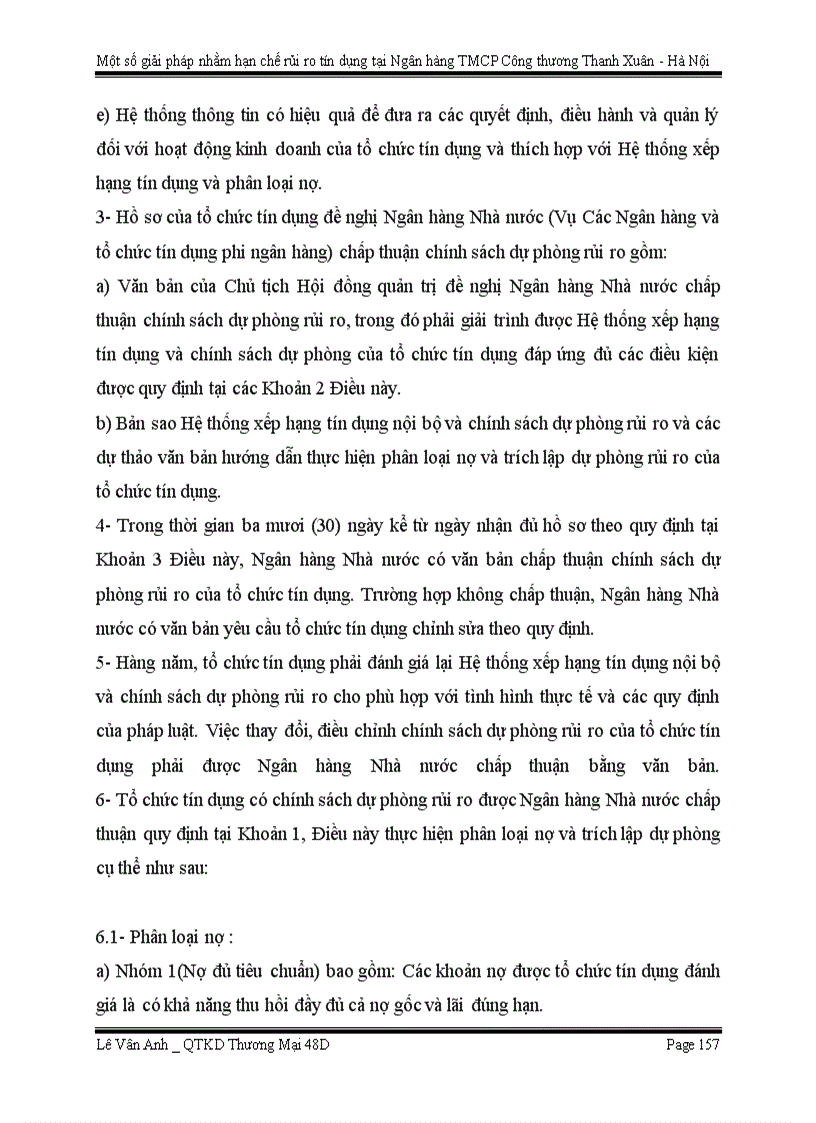 image for page Một số giải pháp nhằm hạn chế rủi ro tín dụng tại Ngân hàng TMCP Công thương Thanh Xuân – Hà Nội