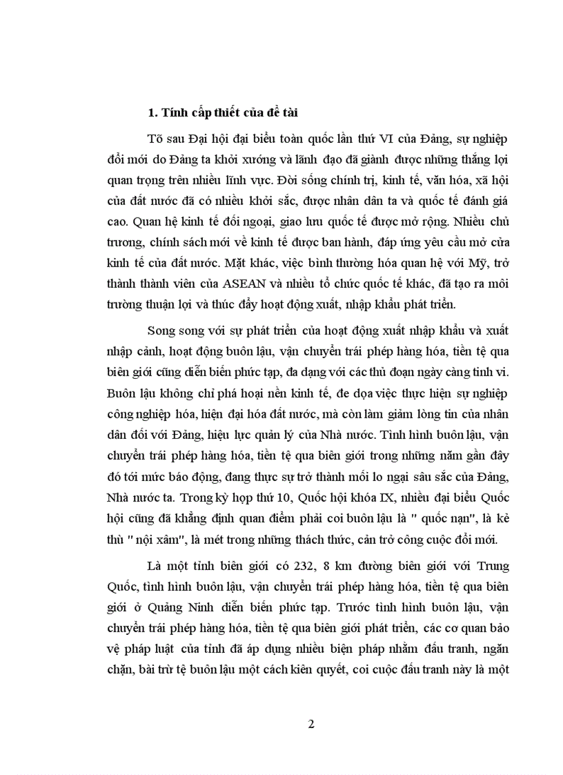 image for page Đấu tranh phòng, chống tội buôn lậu và tội vận chuyển trái phép hàng hóa, tiền tệ qua biên giới ở tỉnh Quảng Ninh