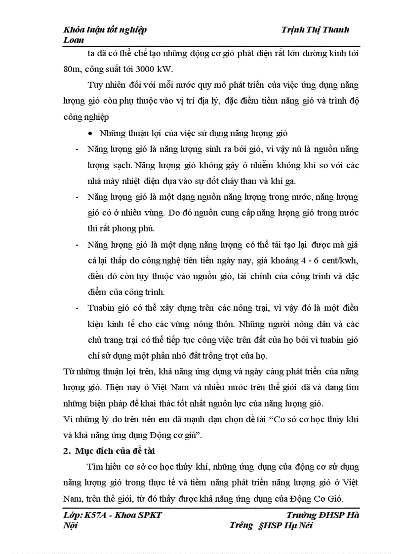 image for page Cơ sở cơ học thủy khí và khả năng ứng dụng Động cơ gió