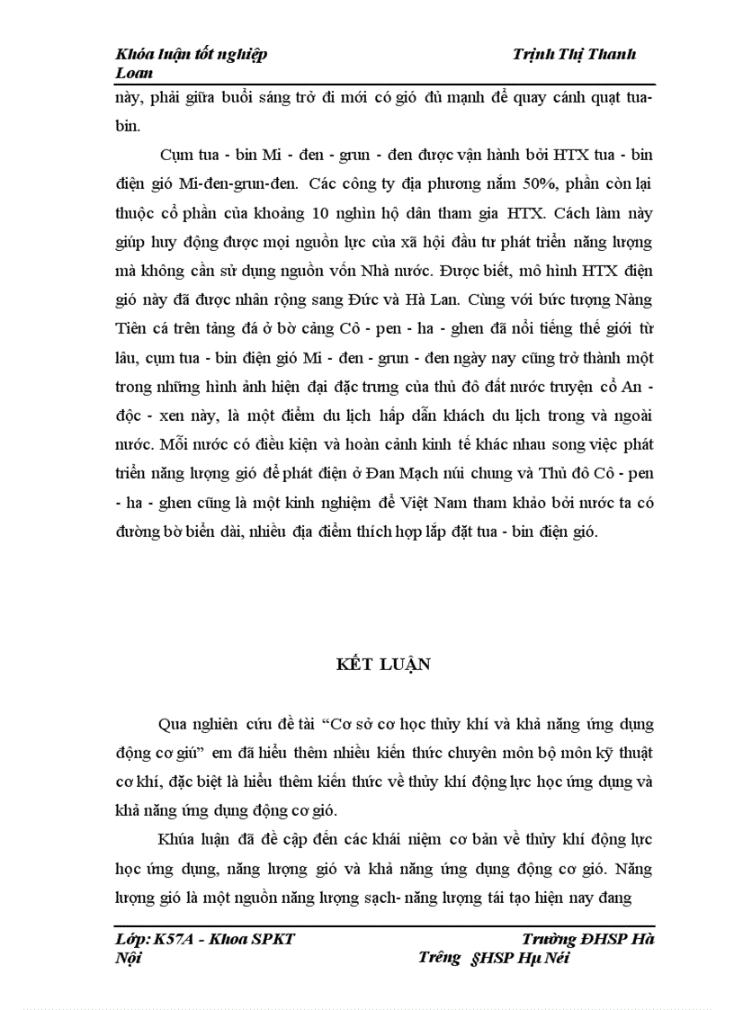 image for page Cơ sở cơ học thủy khí và khả năng ứng dụng Động cơ gió