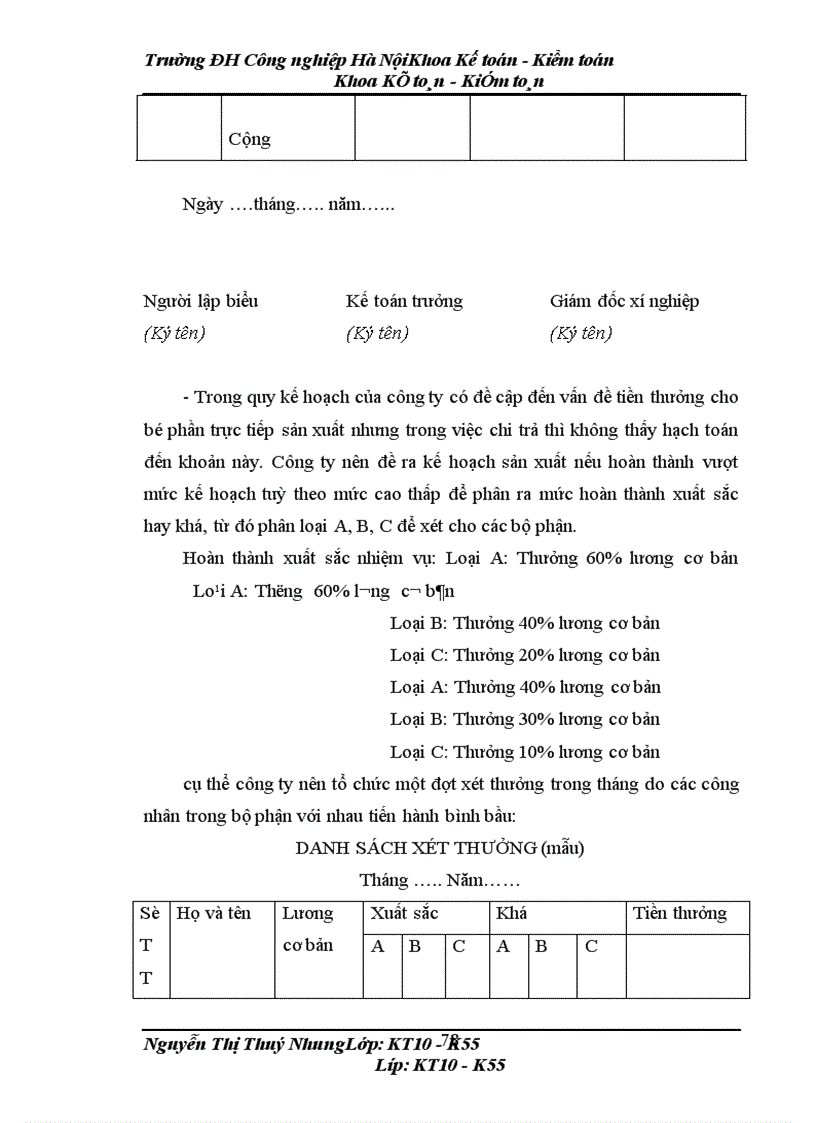 image for page Hạch toán tiền lương và các khoản trích theo lương tại Xí nghiệp sản xuất thương mại – Sơn Đồng