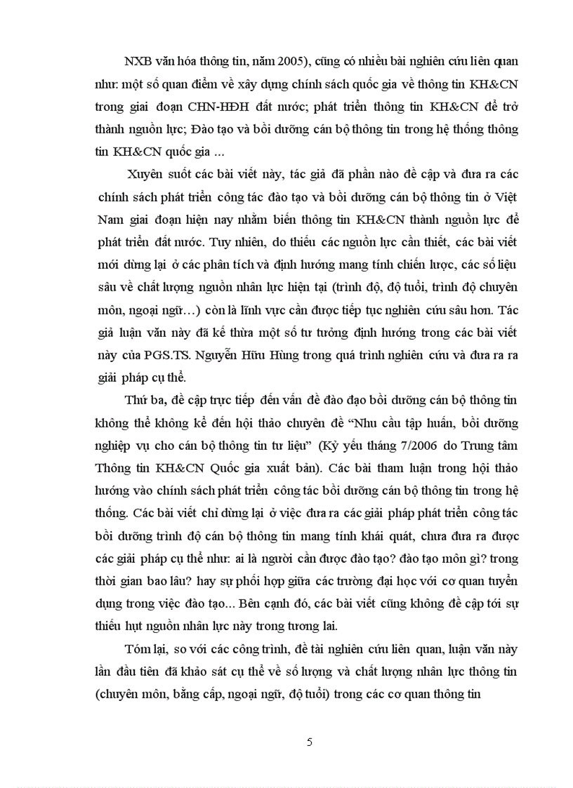 image for page Mô hình và và giải pháp đào tạo cán bộ thông tin- thư viện ở Việt Nam trong điều kiện xã hội thông tin hiện đại