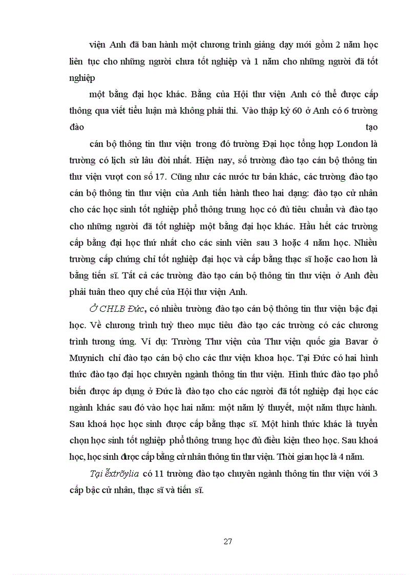 image for page Mô hình và và giải pháp đào tạo cán bộ thông tin- thư viện ở Việt Nam trong điều kiện xã hội thông tin hiện đại