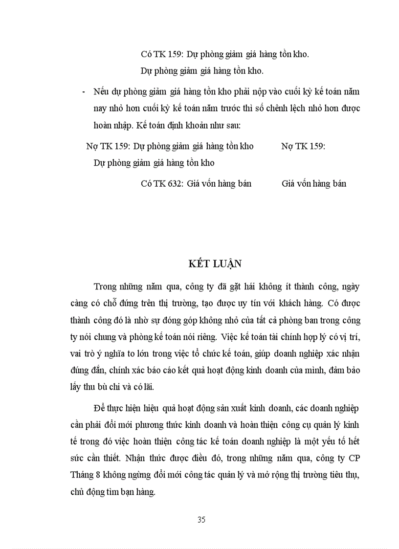 image for page Kế toán bán hàng và xác định kết quả bán hàng tại công ty CP Tháng 8