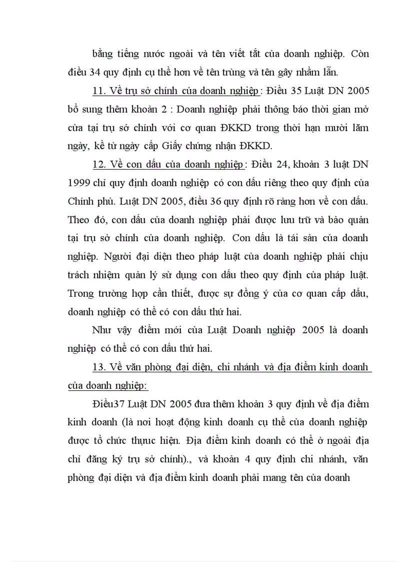 image for page Nhận xét về những sửa đổi bổ sung của Luật doanh nghiệp 2005