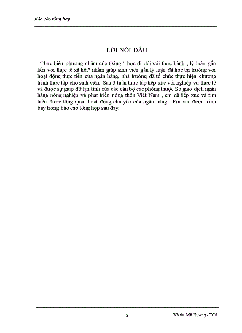 image for page Thực trạng hoạt động của Sở giao dịch NHNH&PTNTVN