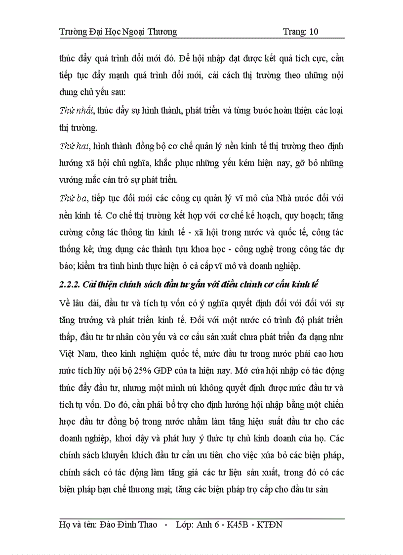 image for page Quan hệ kinh tế quốc tế nước ta hiện nay