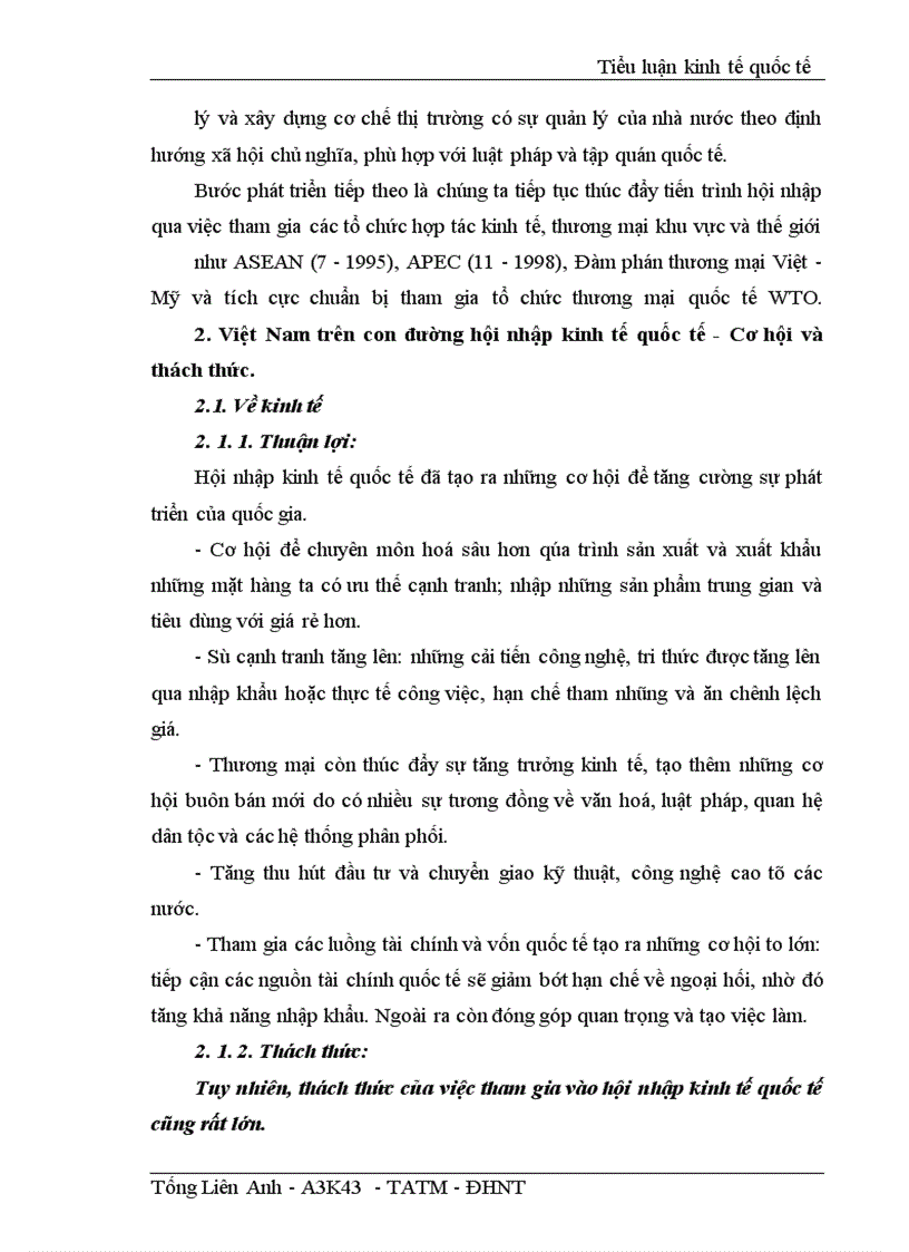 image for page Việt Nam trên con đường hội nhập kinh tế quốc tế