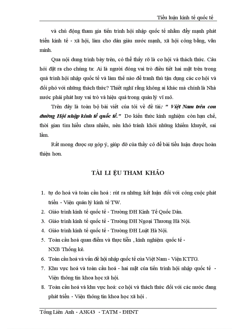 image for page Việt Nam trên con đường hội nhập kinh tế quốc tế