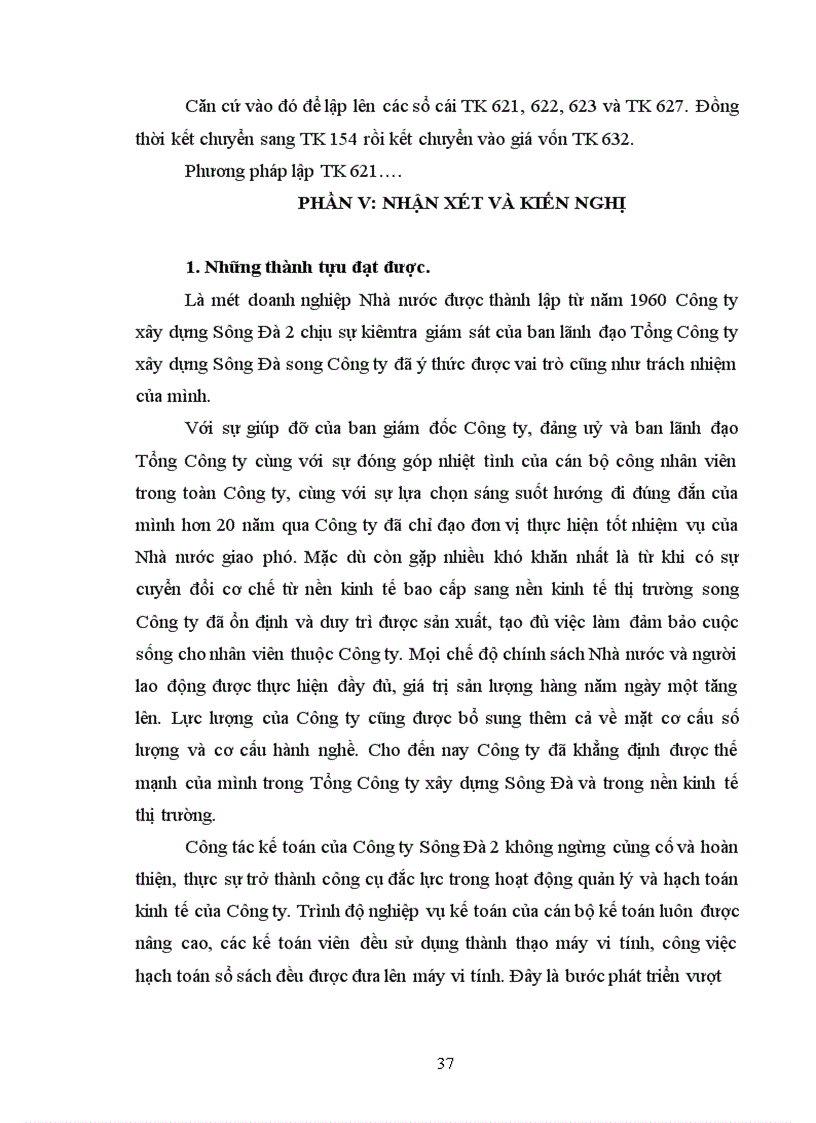 image for page Nhận xét và một số ý kiến nhằm hoàn thiện công tác kế toán tại Xí nghiệp 206.