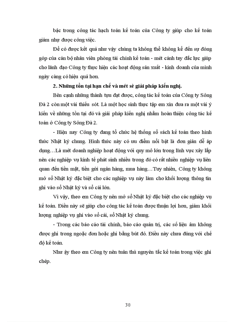 image for page Nhận xét và một số ý kiến nhằm hoàn thiện công tác kế toán tại Xí nghiệp 206.