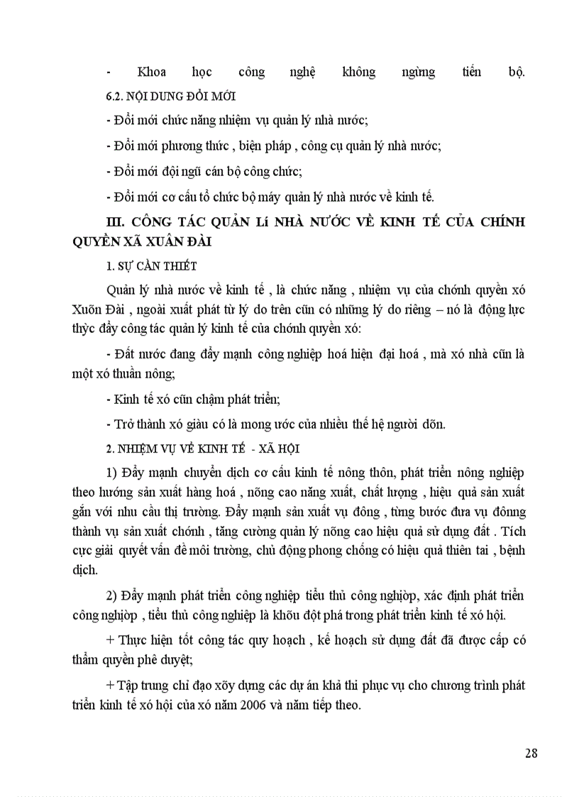 image for page Công tác quản lý nhà nước về kinh tế