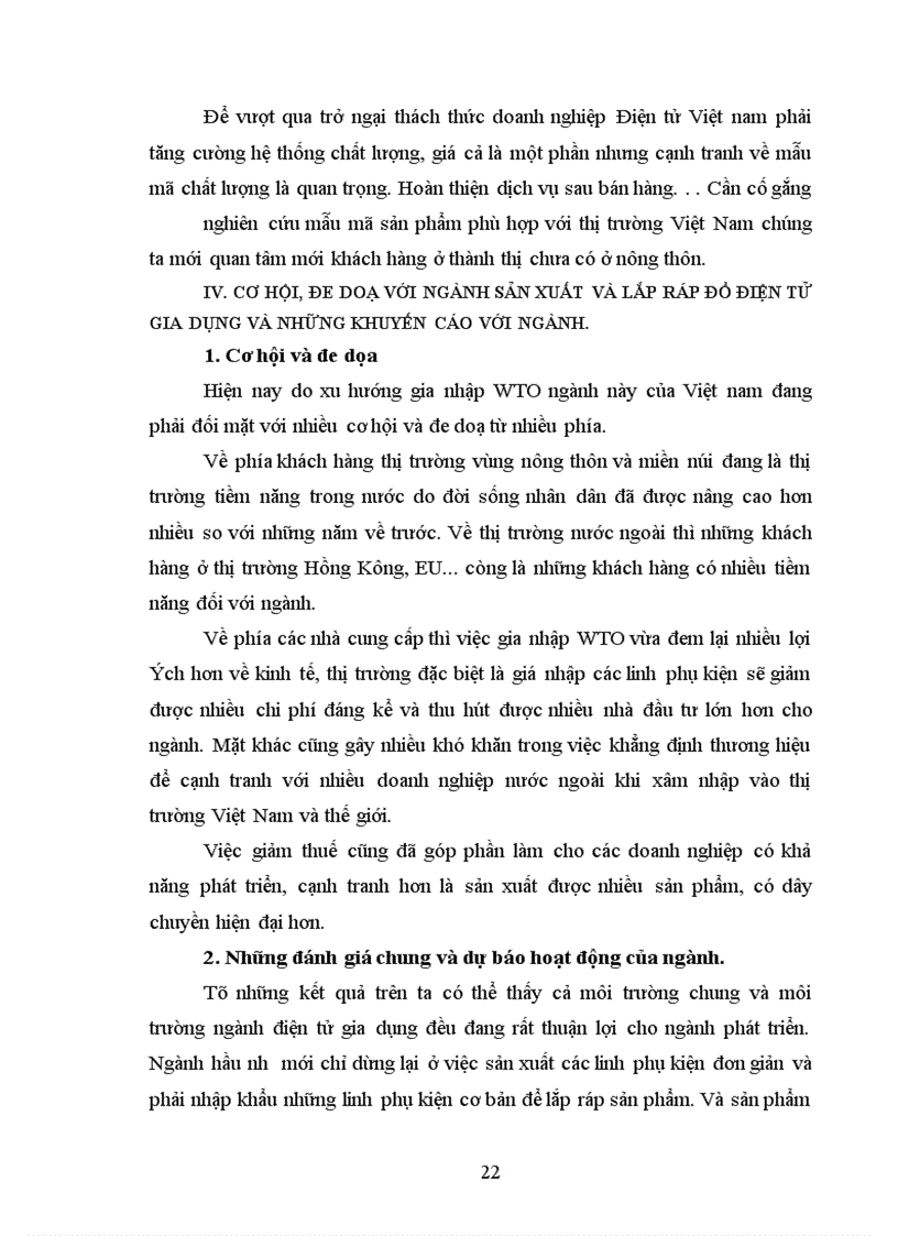 image for page Ngành sản xuất và lắp ráp đồ điện tử gia dụng. các yếu tố ảnh hưởng