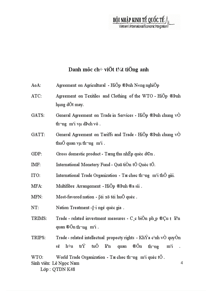image for page Cơ hội và thách thức của Việt Nam khi hội nhập kinh tế quốc tế