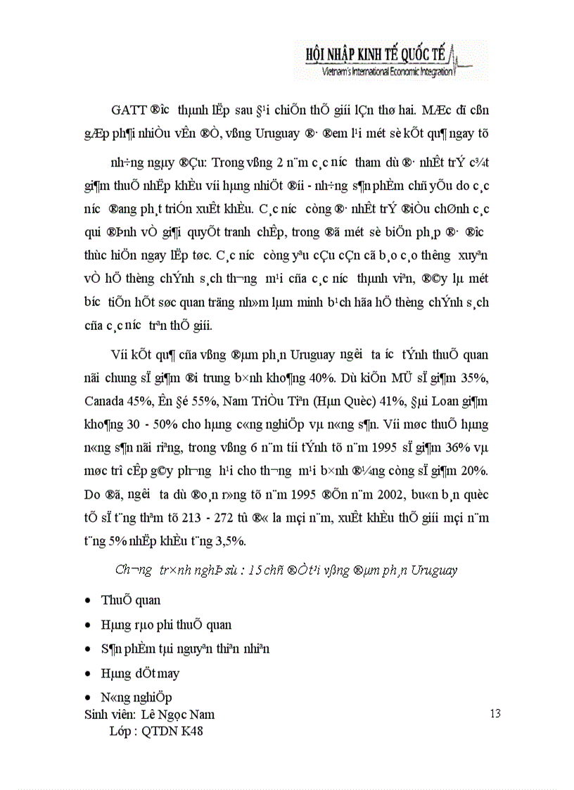 image for page Cơ hội và thách thức của Việt Nam khi hội nhập kinh tế quốc tế