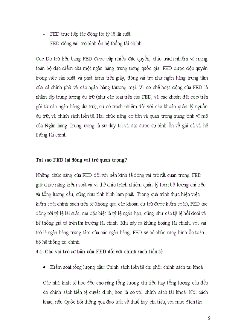 image for page Ảnh hưởng của chính sách tiền tệ đối với nền kinh tế