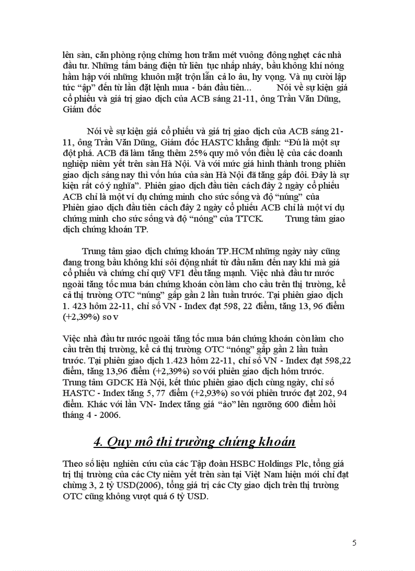 image for page Chân dung thị trường chứng khoán việt nam và một số giải pháp phát triển