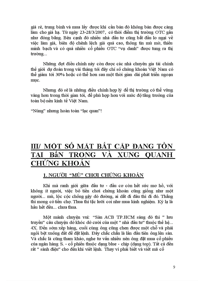 image for page Chân dung thị trường chứng khoán việt nam và một số giải pháp phát triển