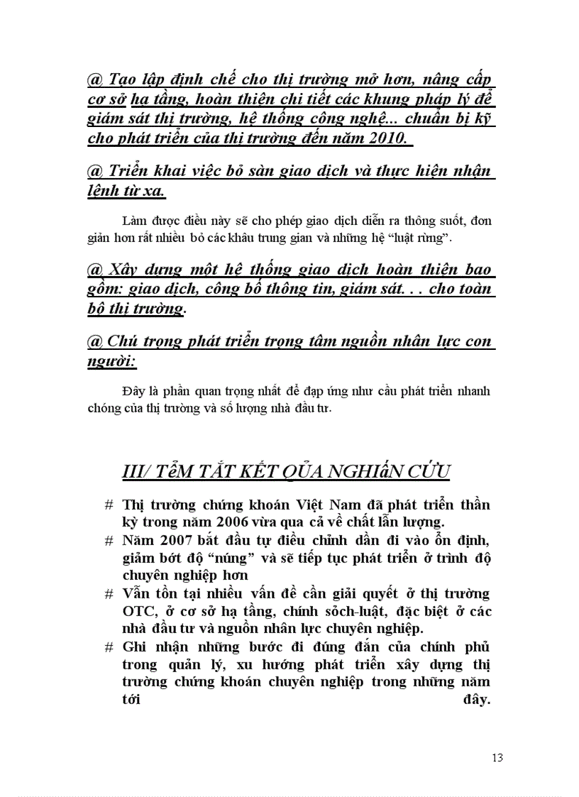 image for page Chân dung thị trường chứng khoán việt nam và một số giải pháp phát triển