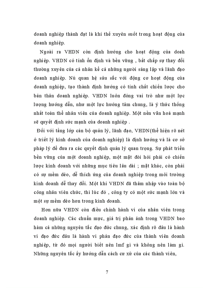 image for page VHDN với sự thành dạt và phát triển của một doanh nghiệp , chứng minh bằng thực tiễn