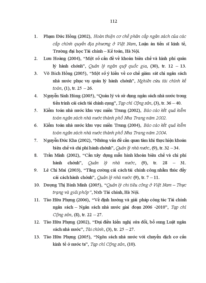 image for page Hoàn thiện quản lý thu, chi ngân sách nhà nước của thành phố Nha Trang, tỉnh Khánh Hòa