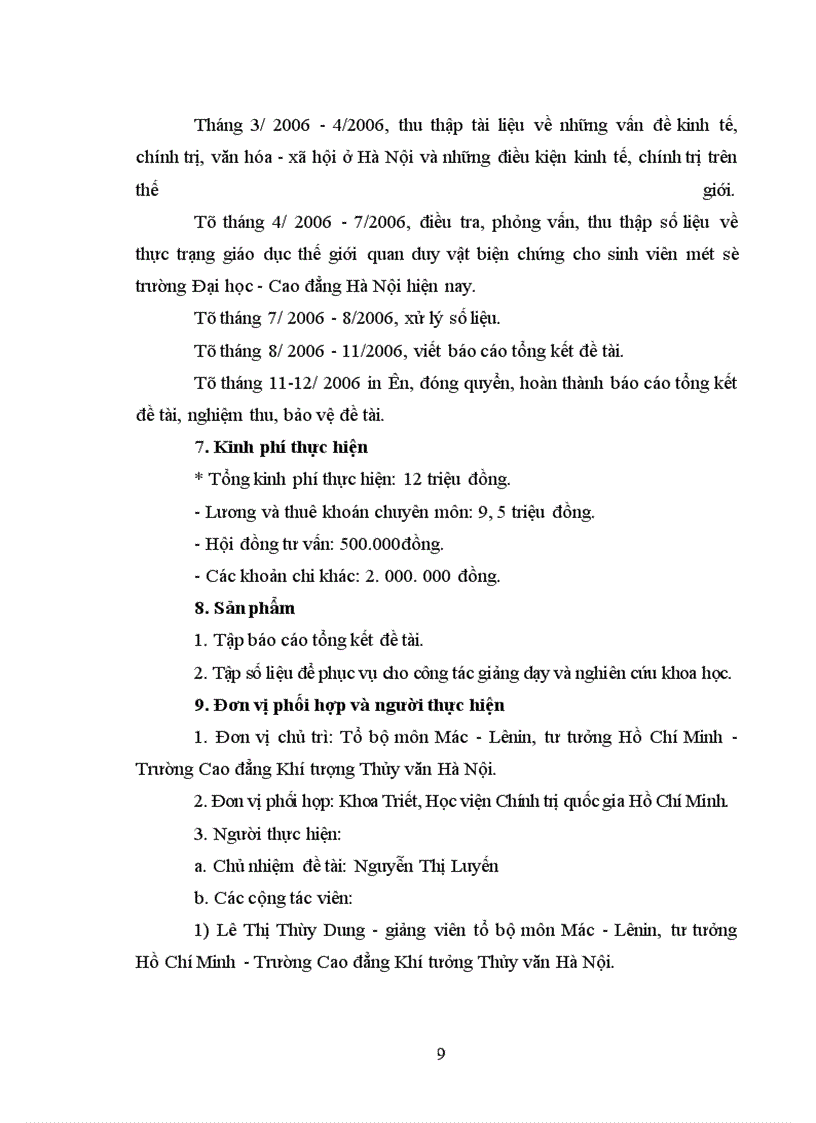 image for page Nghiên cứu thực trạng và một số giải pháp nhằm nâng cao hiệu quả giáo dục thế giới quan duy vật biện chứng cho sinh viên ở một số trường Đại học và cao đẳng ở Hà Nội hiện nay