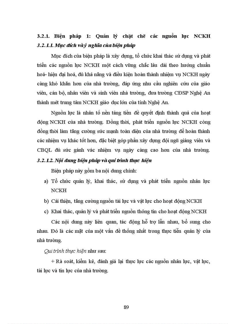 image for page Một số biện pháp cải tiến công tác quản lý hoạt động NCKH của giảng viên trường CĐSP Nghệ An