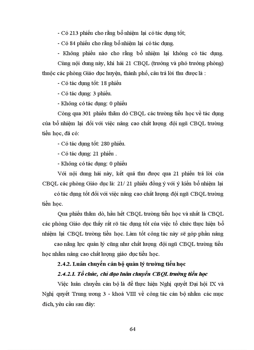 image for page Biện pháp tổ chức bổ nhiệm lại và luân chuyển cán bộ nhằm nâng cao chất lượng đội ngũ CBQL các trường tiểu học tỉnh Phú Yên