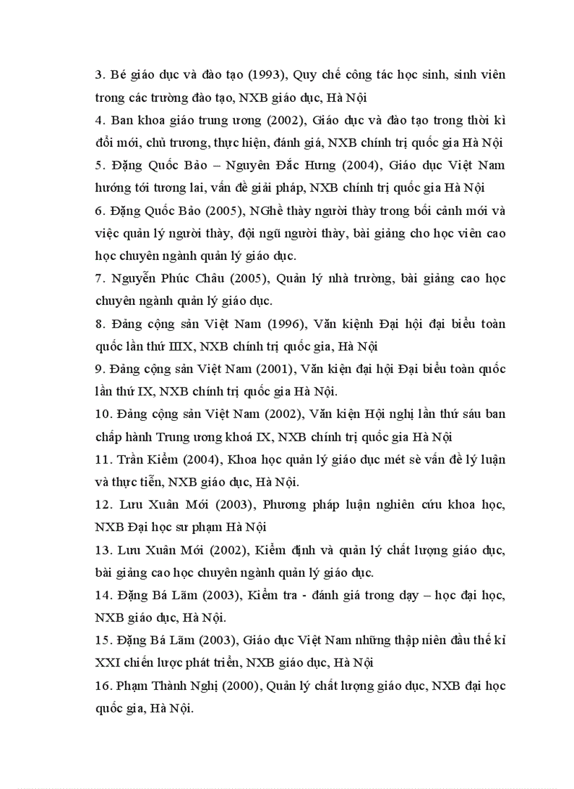 image for page Một số biện pháp quản lý sinh viên hệ chính quy nhằm góp phần nâng cao chất lượng đào tạo ở Viện Đại Học Mở Hà Nội