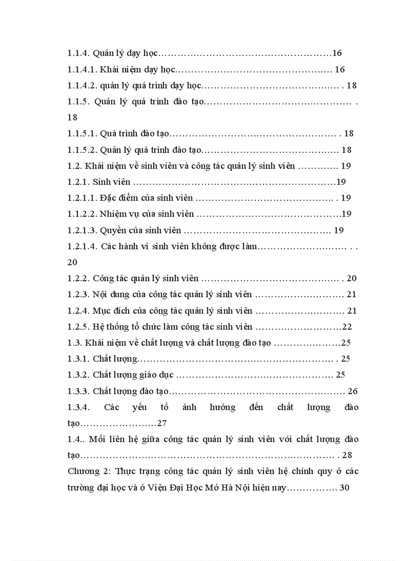 image for page Một số biện pháp quản lý sinh viên hệ chính quy nhằm góp phần nâng cao chất lượng đào tạo ở Viện Đại Học Mở Hà Nội