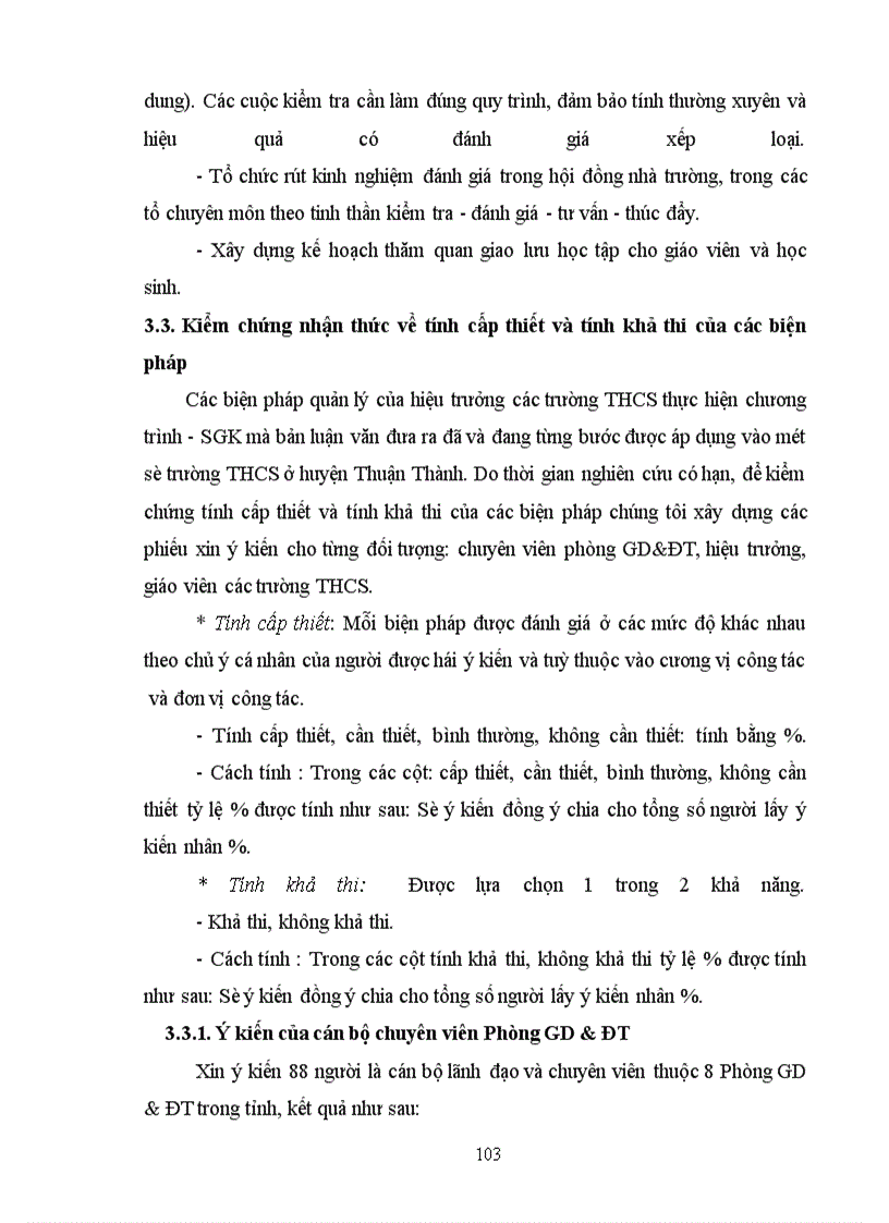 image for page Biện pháp quản lý hoạt động dạy học của hiệu trưởng các trường THCS thực hiện chương trình - SGK mới tại huyện Thuận Thành - Tỉnh Bắc Ninh