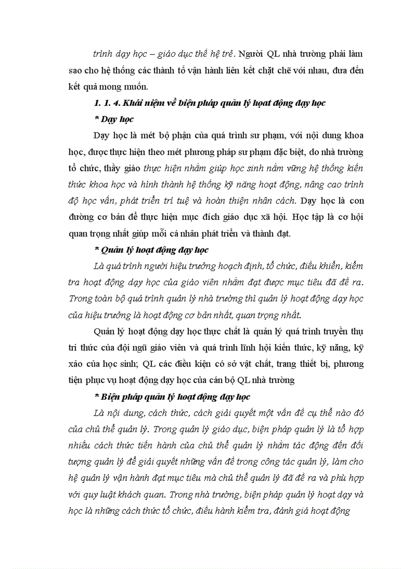 image for page Biện pháp tăng cường quản lý hoạt động dạy học ở trường THPT chuyên Nguyễn Huệ tỉnh Hà Tây