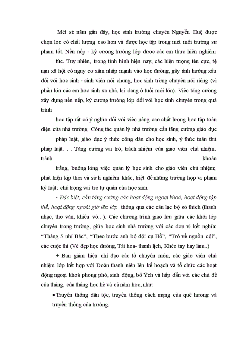 image for page Biện pháp tăng cường quản lý hoạt động dạy học ở trường THPT chuyên Nguyễn Huệ tỉnh Hà Tây