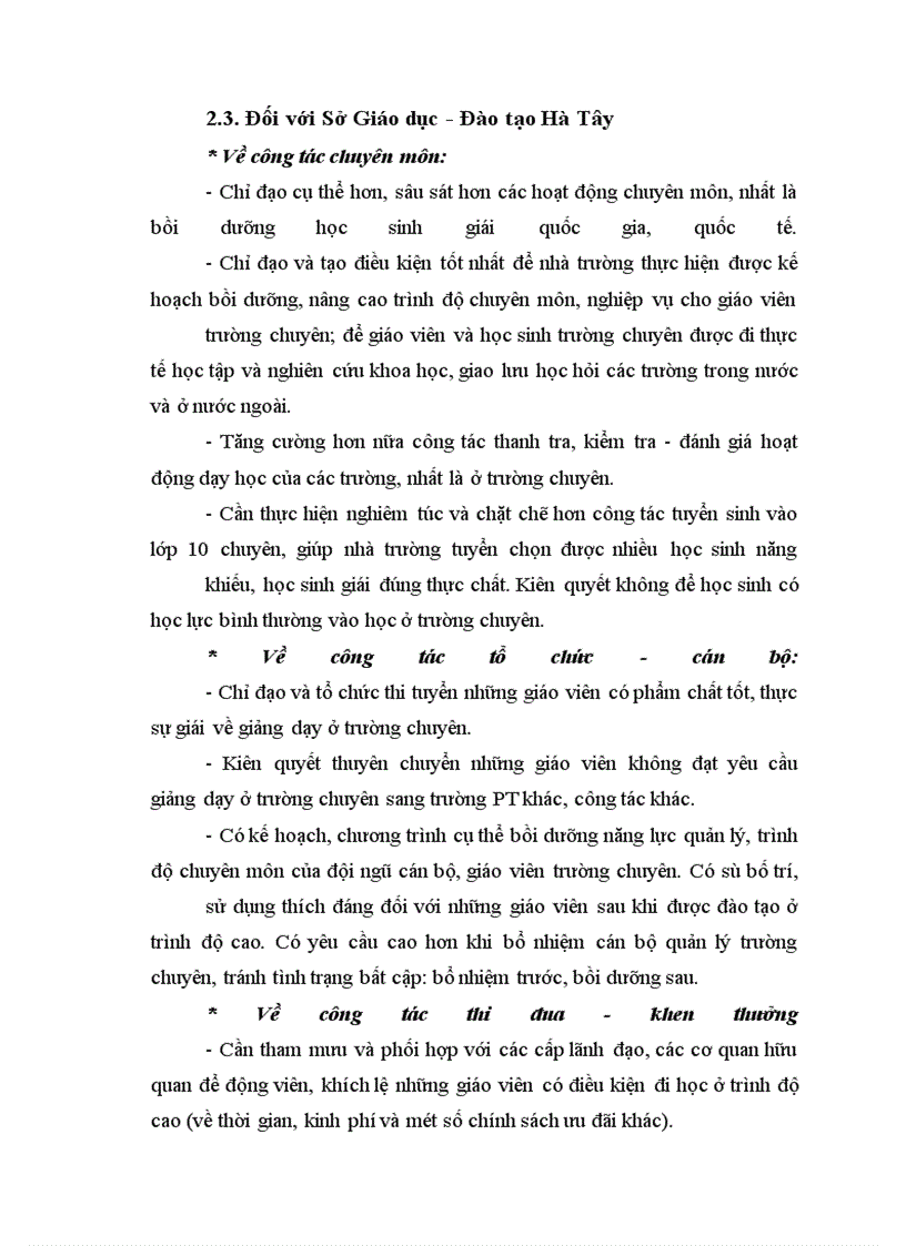 image for page Biện pháp tăng cường quản lý hoạt động dạy học ở trường THPT chuyên Nguyễn Huệ tỉnh Hà Tây