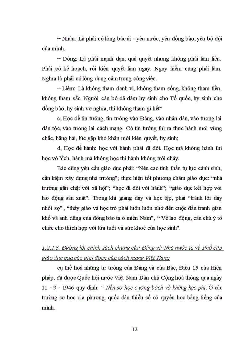 image for page Một số biện pháp quản lý công tác phổ cập giáo dục trung học cơ sở ở tỉnh Yên Bái đến năm 2010