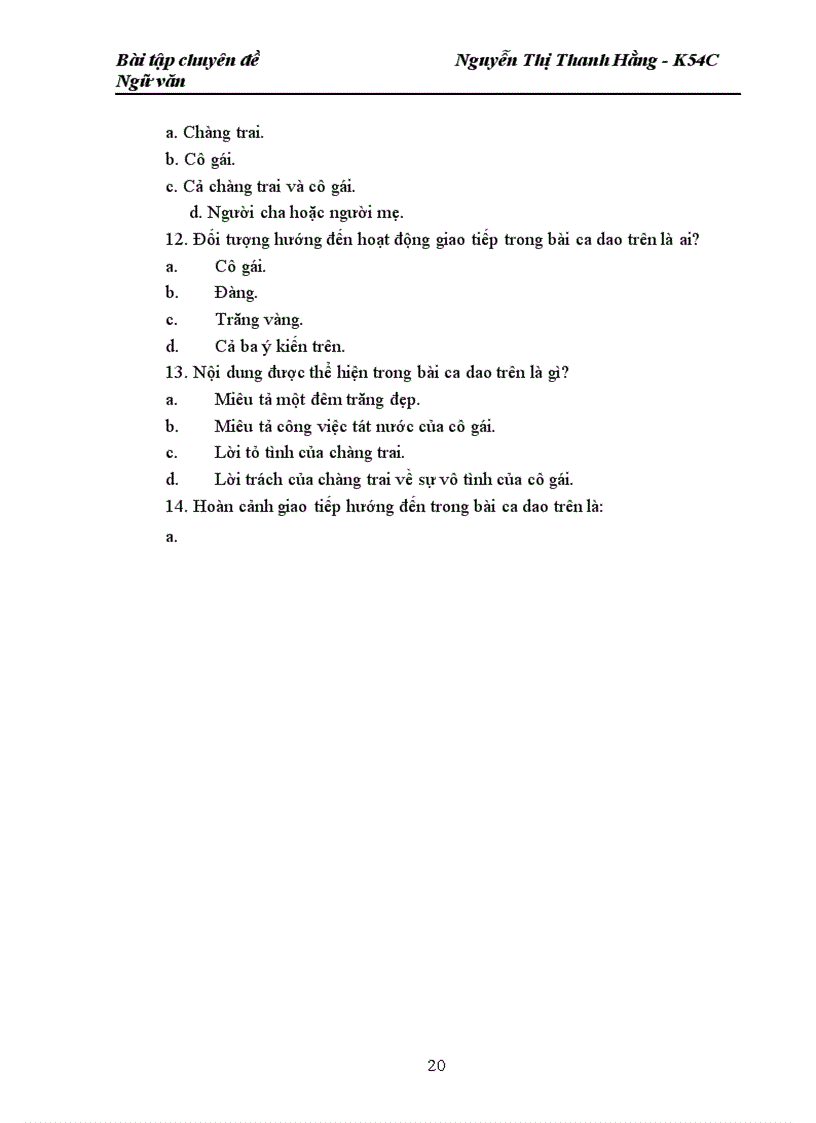 image for page Xây dựng bài tập trắc nghiệm ngữ dụng chương trình ngữ văn 10