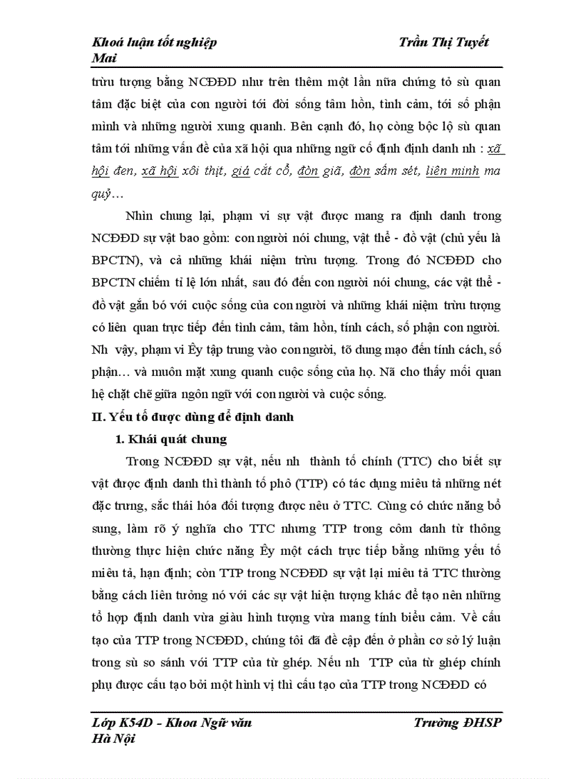 image for page Tìm hiểu cấu trúc ngữ nghĩa của ngữ cố định định danh sự vật trong tiếng Việt