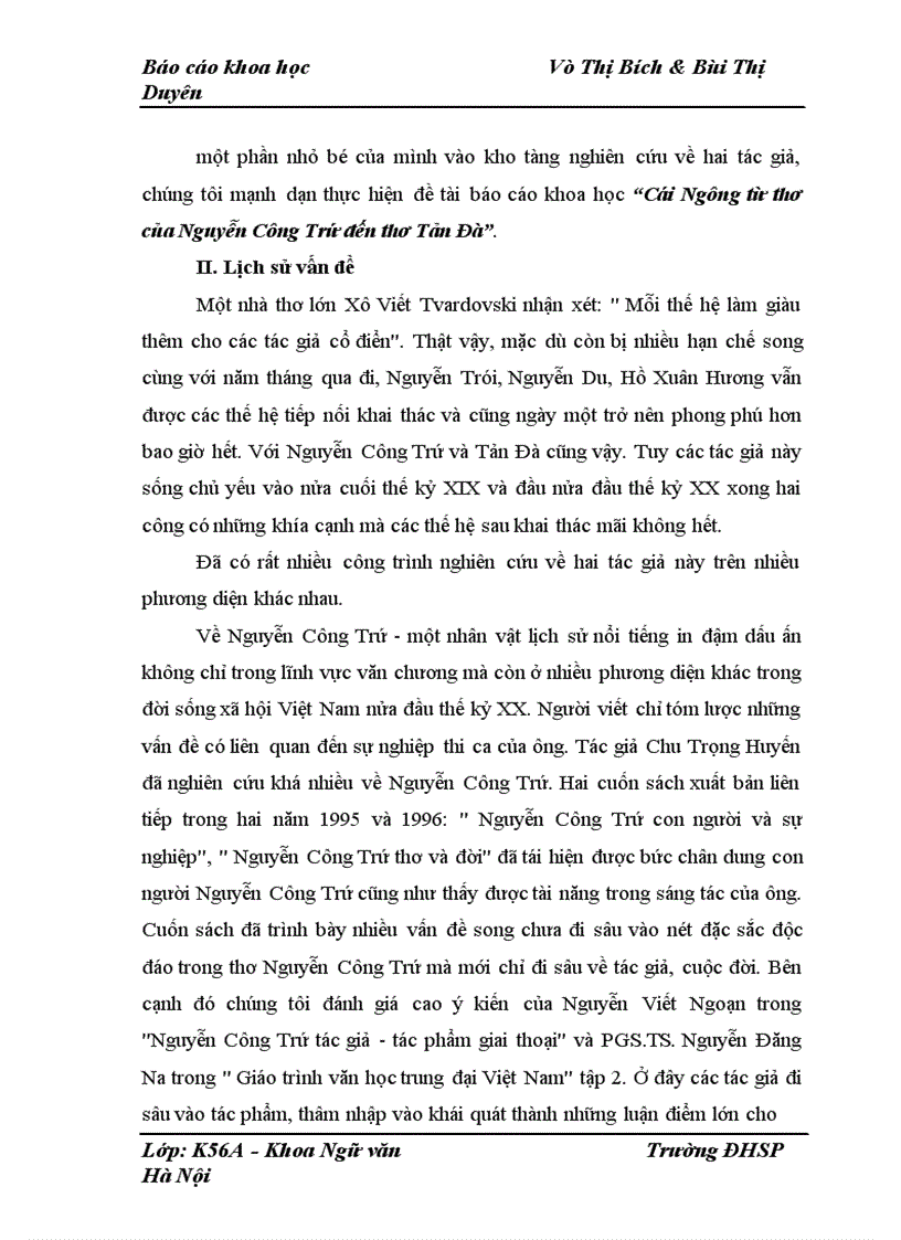 image for page Cái Ngông từ thơ của Nguyễn Công Trứ đến thơ Tản Đà